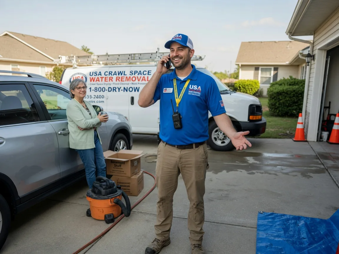 Crawl Space Water Removal Red Level, AL FAQs